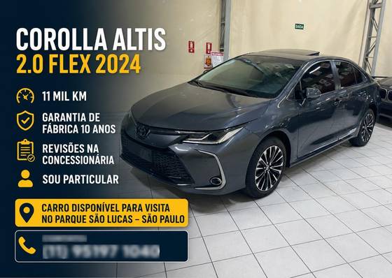 TOYOTA COROLLA 2.0 VVT-IE FLEX ALTIS DIRECT SHIFT TOYOTA COROLLA 2.0 VVT-IE FLEX ALTIS DIRECT SHIFT